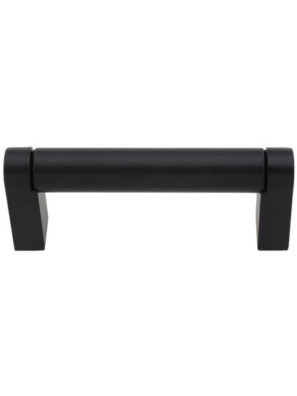 Pennington Bar Pull - 3 inch Center-to-Center in Flat Black.